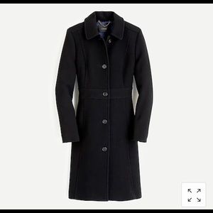 J.Crew Lady Day Coat in Italian Double-cloth Wool